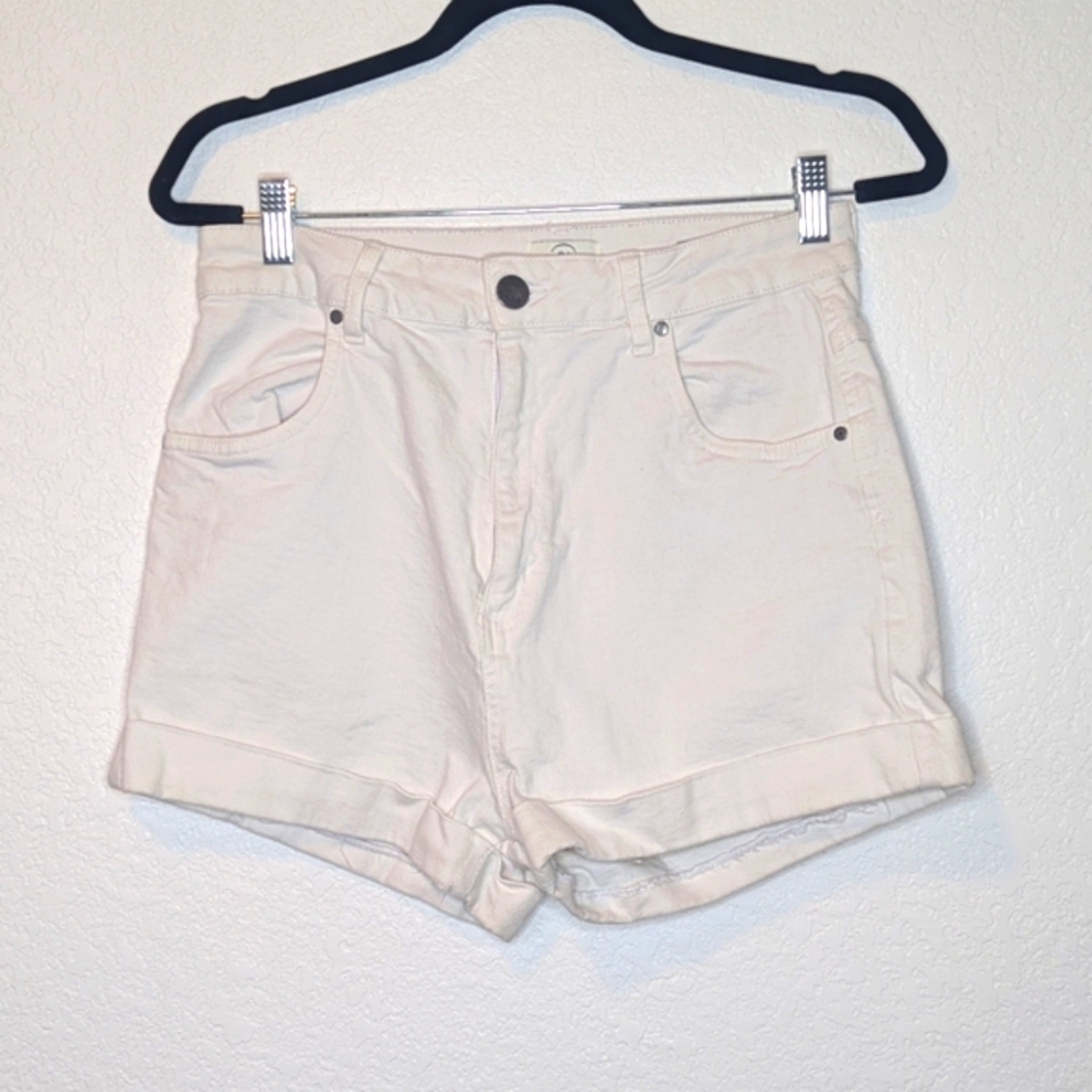 Cotton on White High Waist Shorts